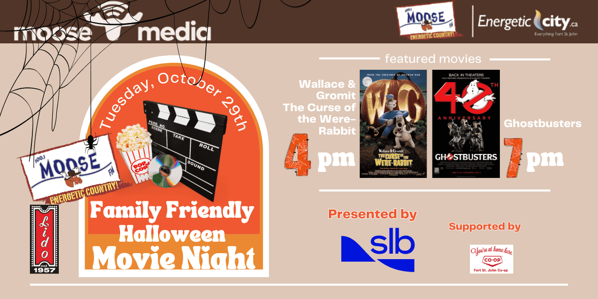 Moose FM’s Family Friendly Halloween Movie Night Presented by SLB